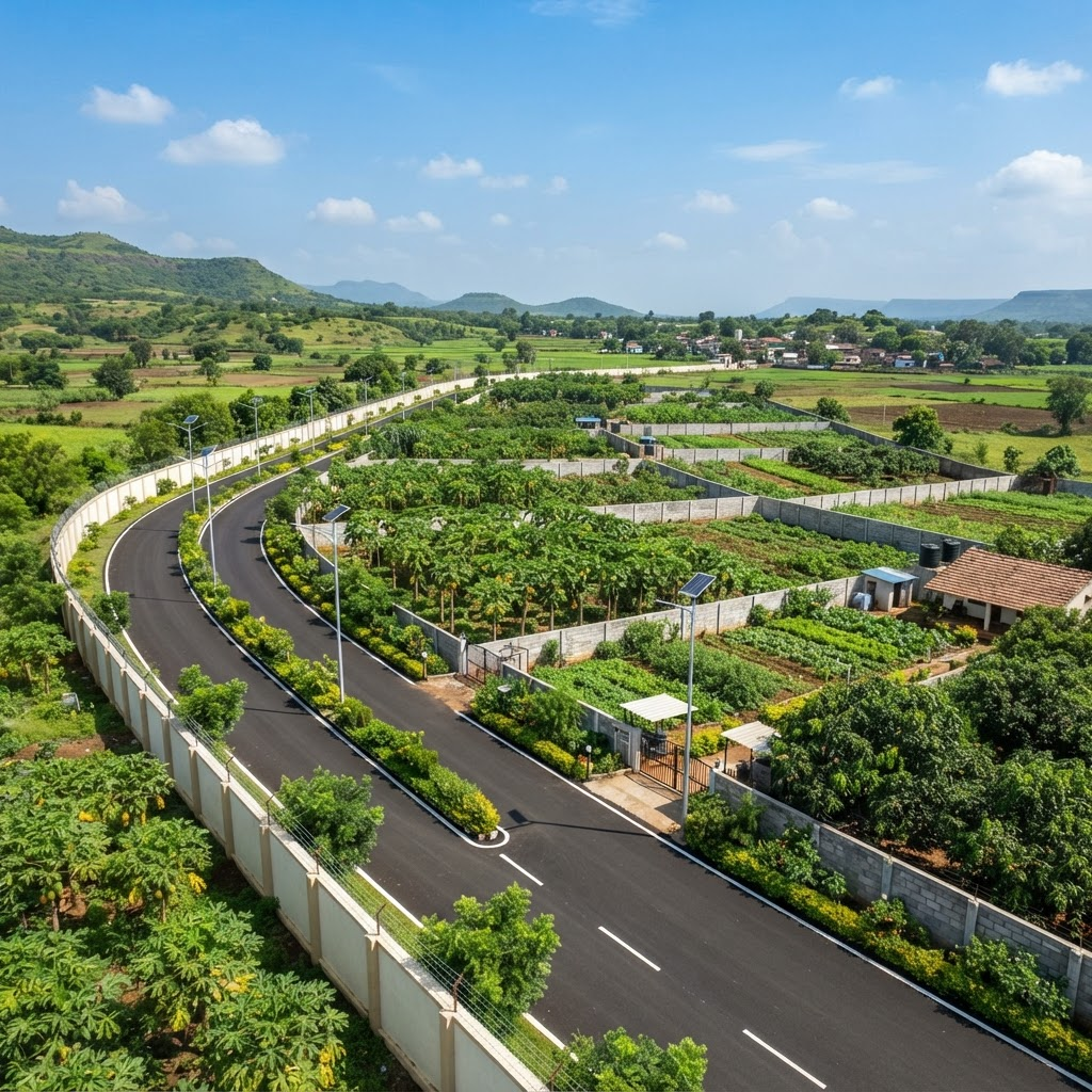 Security Wall & BT Roads