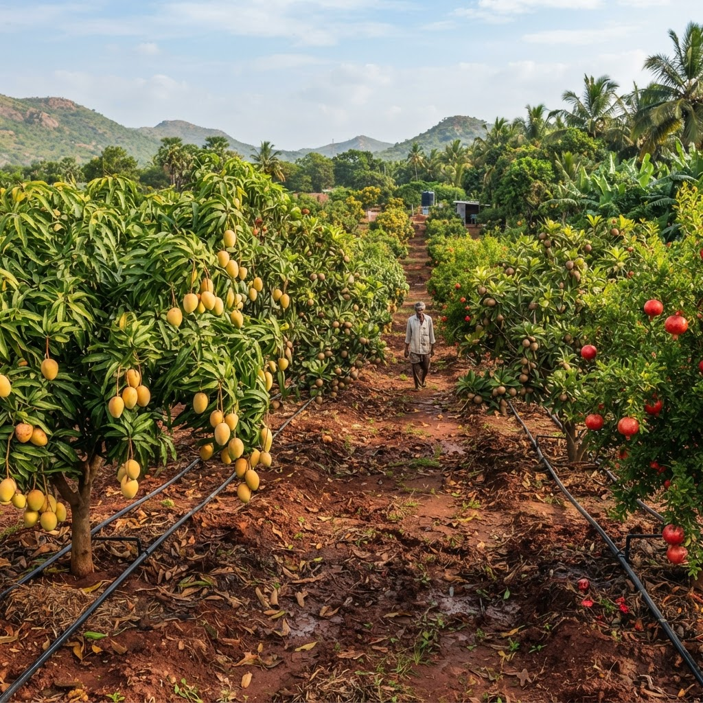 Managed Farmland — Drip Irrigation