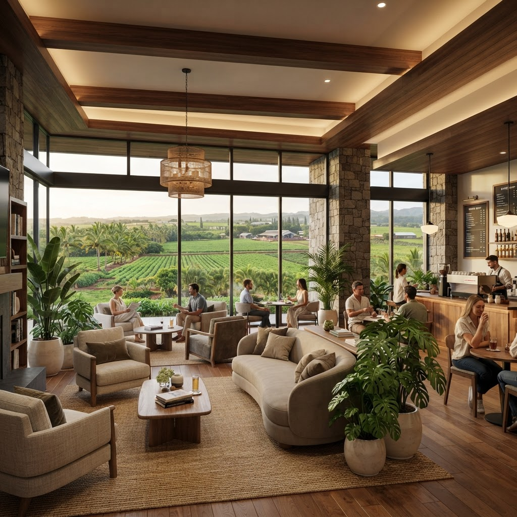 Premium Resort Interior — AC Rooms